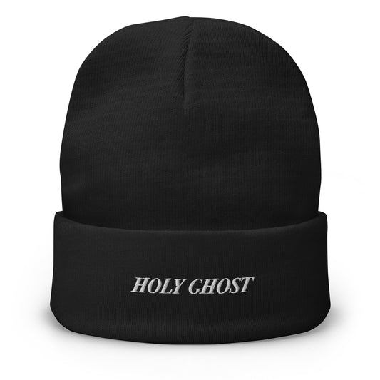 Holy Ghost Embroidered Beanie