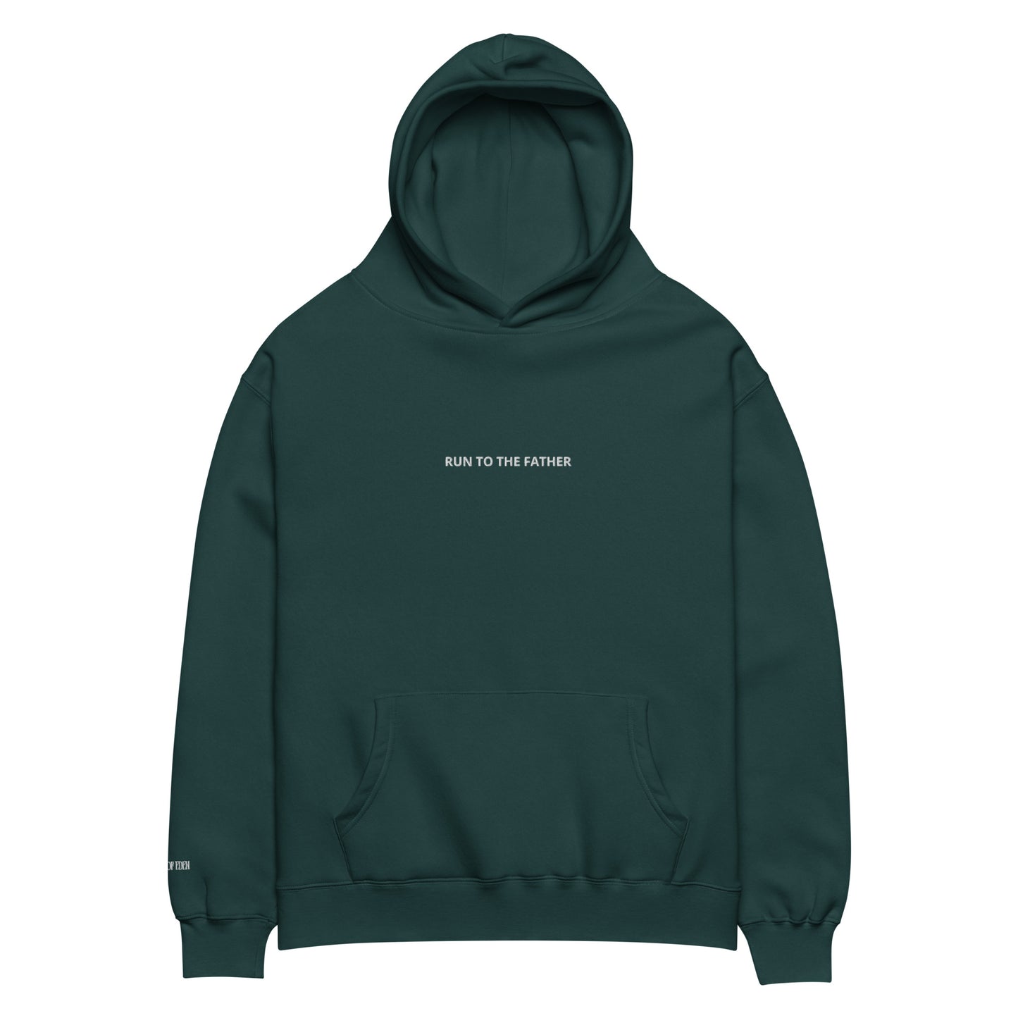 Run To The Father oversized hoodie